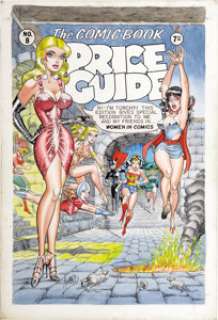Bill Ward - Overstreet Comic Book Price Guide #8 Cover Featuring Torchy and Women In Comics Original Art -