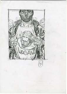 Hirn, Laurent - Hirn, Laurent - 1 Original drawing - Le Pouvoir des innocents - Projet de couverture - 2011