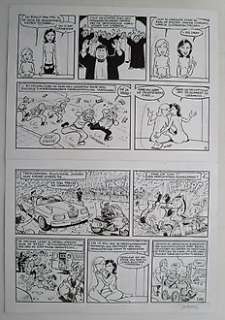 Bosschaert, Jan - 1 Original page - De Geverniste vernepelingskes - Verkiezingen - Plaat 2 | Catawiki