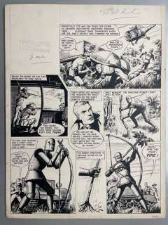 Kearon, Ted - 1 Original page - Robot Archie - The Ivory Poachers - 1960 | Catawiki