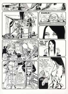 Crepax Guido - "Bianca - La casa matta", 1968 | Urania Casa d’Aste