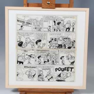 Michel Greg (1931-1999) Le jeu des cinq As, 1964 Planche originale,… | misc / divers