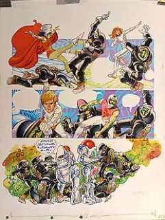 Fernández, Fernando - 1 Original colour page - Colección Ciencia y Aventura - “Viaje a las Estrellas” - 1978 | Catawiki