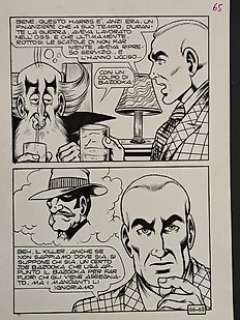 Magnus & Bunker - 1 Original page - Alan Ford - Una Losca Vicenda - 1974 | Catawiki
