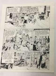 Malés, Marc - 1 Original page - De silence et de sang - T2 Mulberry Street - 1987