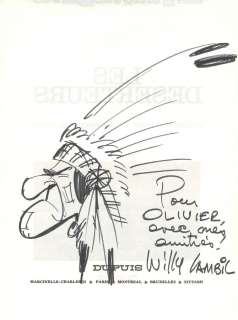 Lambil | Les Tuniques bleues, illustration au feutre… | Millon