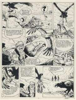 Sokal | Canardo Planche originale Ã  l’encre de Chine n°24 tirée de l’album | Cornette de St Cyr