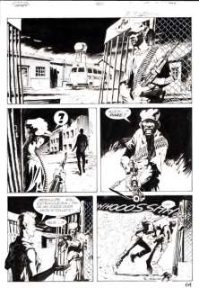 Dotti, Maurizio - 5 Original page - Dampyr #40 - "Vathek!" - 2003 | Catawiki