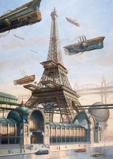 Didier Graffet - À l‘ingénieur trop moderne Peinture originale