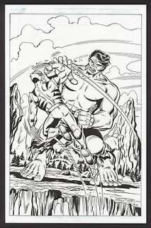 Herb Trimpe - INCREDIBLE HULK #181 Recreation Art | ComicConnect