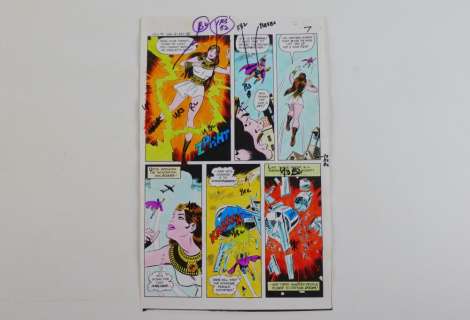 Isis #1 Original Comic Art | Bodnars Auction