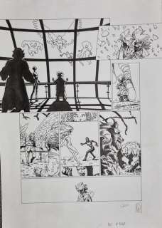 Gess - 1 Original page - La Brigade chimérique - La tête arride - 2012 | Catawiki