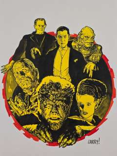 Larry Camarda - 1 Original cover - Larry Horror Picture Show | Catawiki