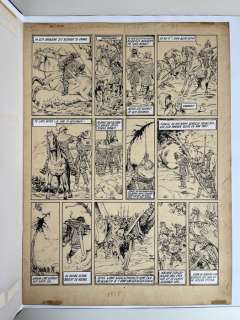 Laudy, Jacques - 1 Original page + luxe album - La Légende des quatre fils Aymon - 1946 | Catawiki