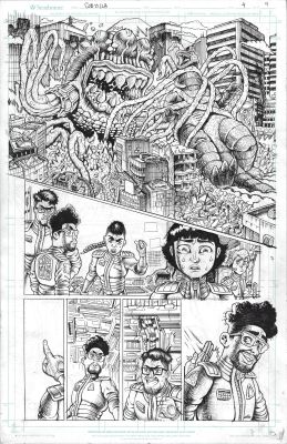 Jake Smith | Godzilla: War For Humanity - #4 Page 4 | Kinetic Collectibles