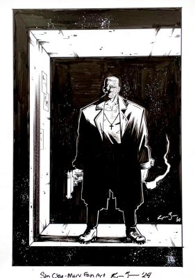 Raymar Brunson | Raymar Brunson - Sin City-Mart - Fan Art | Panel Punk Comics Originals