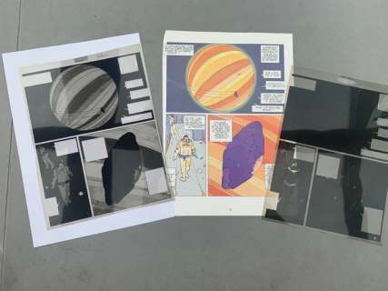 Moebius - 2 Film d’impression original - Sur l’Étoile - 1983 | Catawiki