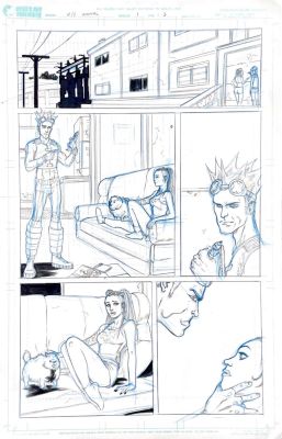 Tim Seeley | Tim Seeley - HACK / SLASH - Annual Issue #1 Page # 3 | Panel Punk Comics Originals