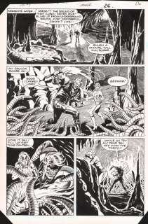 Carlos Garzon, Ron Wagner | Hex #4 P.21 / 26 - Jonah Hex in the Future Action - 1985 | Anthony’s Comic Book Art