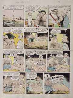 Dimitri - 1 Original colour page - Le Goulague