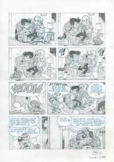 Stédo. Planche originale Boule et Bill | BDEnchères