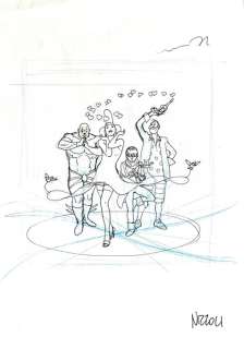 Nizzoli, Marco - 1 Original preliminary page - Fondazione Babele | Catawiki