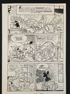 Cavazzano, Giorgio - 1 Original page - La Tragica Avventura di Paperon de’ Paperozzi | Catawiki