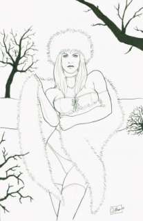 Marc Wolfe - MARC WOLFE ORIGINAL ART #0 Pin Up