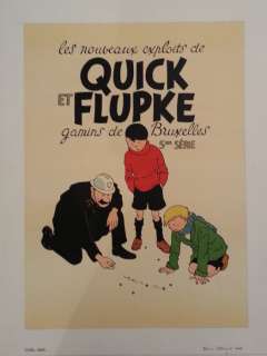 Marchand, Bruno | original drawing  - tribute to Quick and Flupke | Catawiki