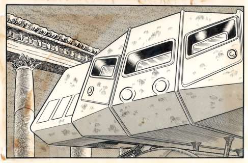 Buichi Terasawa - 1 Original page - Cobra - Space Adventure | The Ultimate Weapon - 1980 | Catawiki