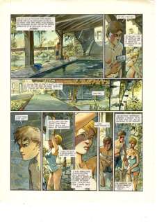 Berlion, Olivier - 1 Original colour page - Lie de vin - 1999 | Catawiki