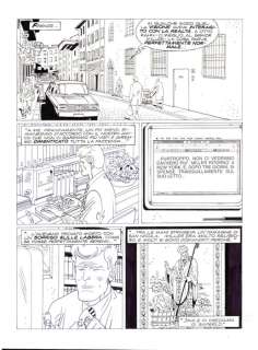 Alessandrini, Giancarlo - 2 Original page - Martin Mystere Gigante #1 - "Il segreto di San Nicola" - 1995 | Catawiki