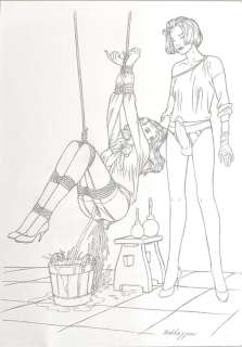 Baldazzini, Roberto - 1 Original drawing - Bondage | Catawiki