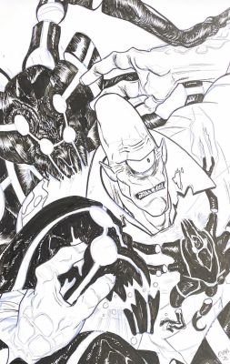 John Bivens | John Bivens: Malevolent #3 Cover | Panel Punk Comics Originals