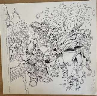 Duarte, Kyko - 1 Original drawing - 30 Ans des Éditions Soleil - 2024 | Catawiki