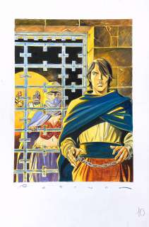 Massimo Rotundo - Original cover for Volto Nascosto n. 10 Il presidio. Ed. Bonelli. Cm. 31x47. Signed. Mint