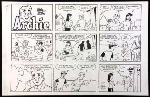 Henry Scarpelli - ARCHIE SUNDAY #0 Sunday Strip