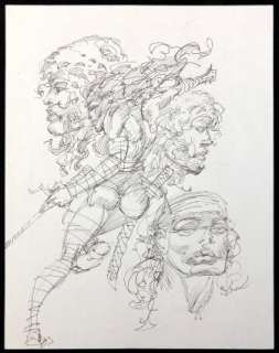 Frank Miller - FRANK MILLER ORIGINAL ART #0 Sketch | ComicConnect