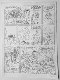 Arno - 1 Original page - Alef-Thau T2 - L’Empereur boiteux - 1991 | Catawiki