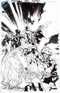 Stuart Immonen - The Avengers Issue 1 Page Cover