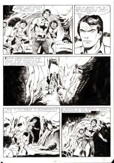 Donatelli, Franco - 4 Original page - Zagor #210 - "il popolo delle caverne" - 1983 | Catawiki