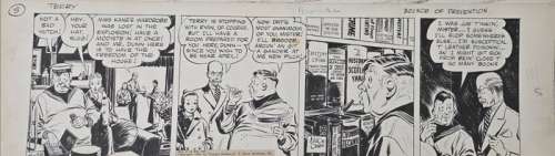 Caniff, Milton - 1 Bande originale - Terry & The Pirates - Bounce of prevention - 1939 | Catawiki