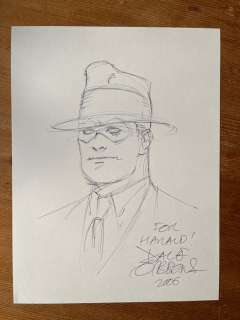 Dave Gibbons - 1 Original drawing - The Spirit - dedicace - 2006 | Catawiki
