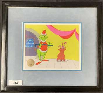 How the Grinch Stole Christmas Production Cel | Weiss Auctions