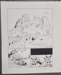 Renaud - 1 Original page - Harry Dickson T13 - L’Or de Malacca - 2018 | Catawiki