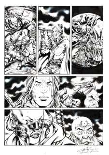 Gregorini, Gianluigi - 1 Original page - Dragonero #11 - "La Regina degli Algenti" - 2014 | Catawiki