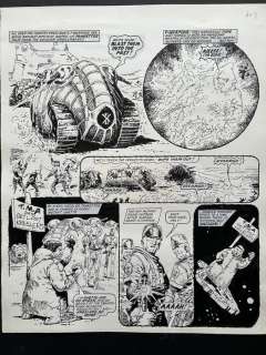 Ezquerra, Carlos - 1 Original page - Strontium Dog - Portrait of a Mutant : Wipe Them Out! - 1981 | Catawiki