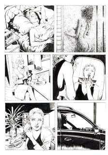 Bigliardo, Daniele - 1 Original page - Dylan Dog Maxi Old Boy #28 - "Svegliarsi ieri" - 2016 | Catawiki