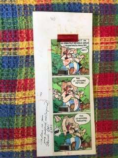 Studio Uderzo - 1 Bleu de coloriage + film noir - Astérix - 1974 | Catawiki