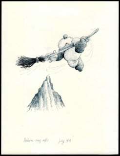 Dulieu, Jean - 1 Original drawing - Paulus de Boskabouter - Paulus en het Beest van Ploemanac - 1981 | Catawiki